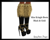 Miss Kringle Boots Blk/G