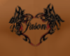 Jason upper back tattoo