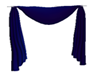 blues sheer curtain