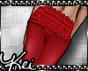 Kei| Red Frilly Skinny