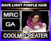 RAVE LIGHT PURPLE HAIR