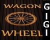 Wagon Wheel  floor wall