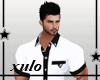 Shirt White & Black