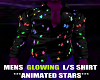 Silk Shirt Stars *M