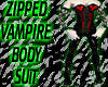 Zipped Vampire Bodysuit