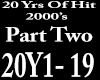 20 Years Of 2000's Music