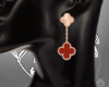 (BR) Red Earring CL
