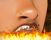 c | Nose Piercing Gold