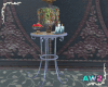 ShabbyTableVaseNCandles