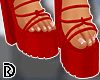 DR- Red Sandals