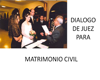 Matrimonio Civil (juez)