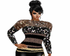 Black sparkl party dress