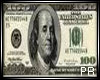 {PB}money sticker 100