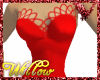 WF>Corset Red Lace