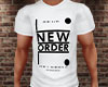 New Order White T-Shirt