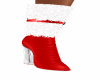 Santa shoes red