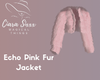 Echo Pink Fur Jacket
