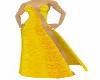 fancy open yellow dress