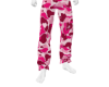 bape 2/2 M deep pink