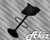 ]Akiz[ Black Stool
