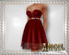 [AIB]Frill Dress Red