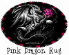 Pink Dragon  Rug