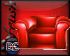 [tes]Red PvC Armchair