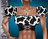 Cow Cropped Top