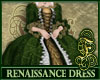 Renaissance Dress Green