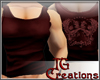{TG} Gangsta Top - Red