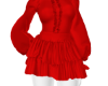 A* Vintage Dress Red