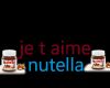 tatoo je t aime nutella