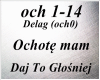 Ochote mam