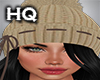 Black Fur Wool Hat
