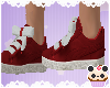+ Teen  Red Bow Shoes