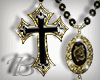 Rosary Nun - Gold Black