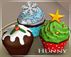 H. Christmas Cupcakes