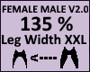 Leg Scaler 135% XXL V2.0