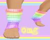 omg Rainbow Socks