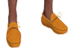 Roman Yellow Loafers