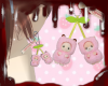 sylvanian babi earrings
