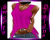 SD Pink Satin Blouse