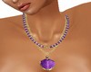 necklaces purple