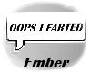 OOPS I FARTED  Bubble