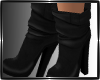 Slouch Boots Black