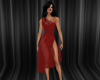 -1m- Red dance dress