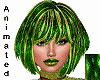 hair bob Xmas green ANI