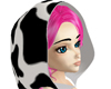 Cow Print Hood