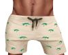 KEVIN TIE UP PALM SHORTS