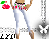 Lydia- white leggings